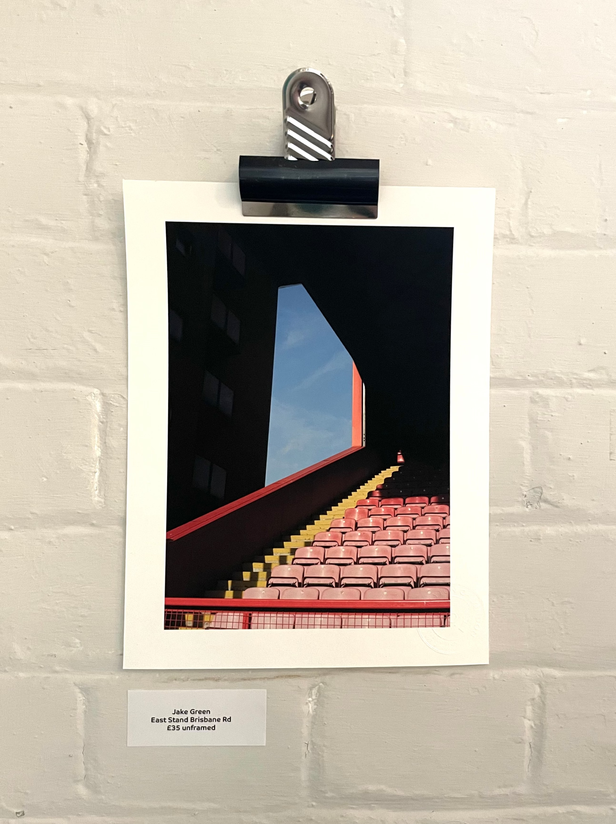 East Stand Brisbane Road - Leytonstone Arts Trail Edition