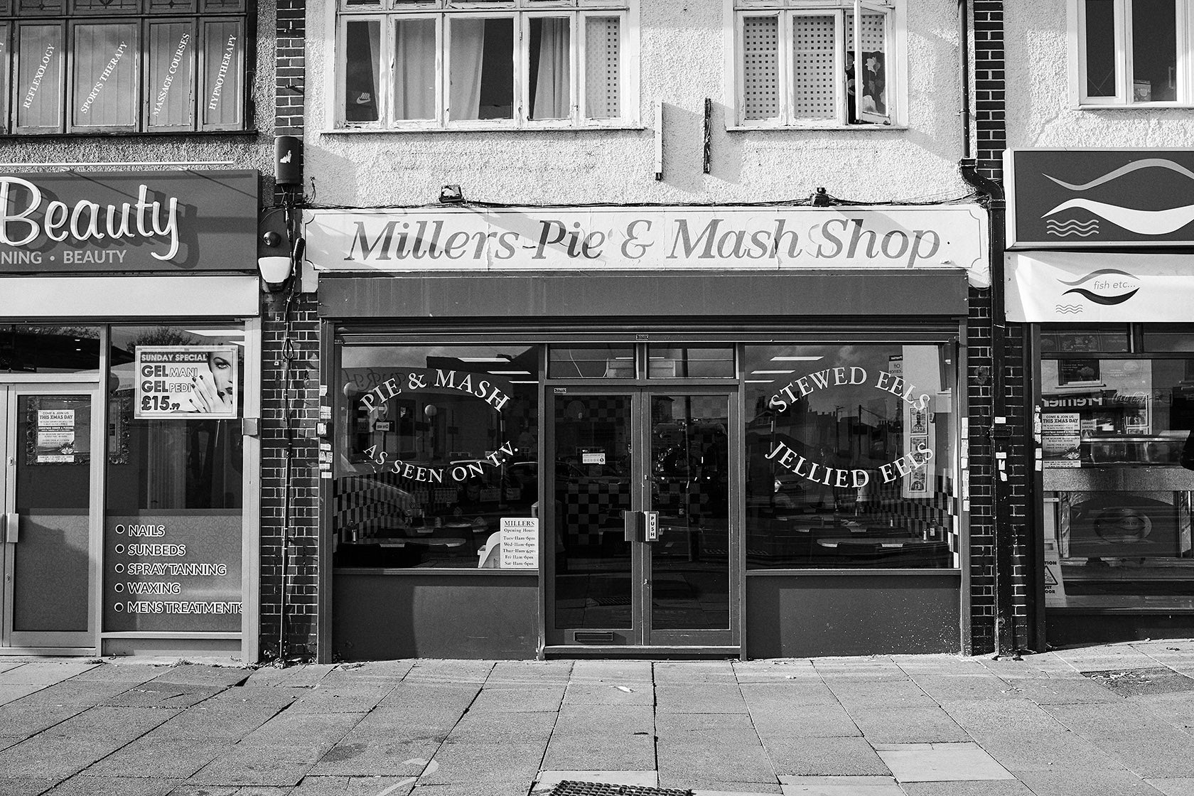 'Pie & Mash London' Photo Print